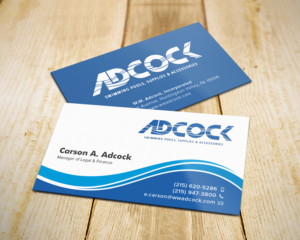 Business Card Design by Tilt for W.W. Adcock, Inc. | Design: #19476491