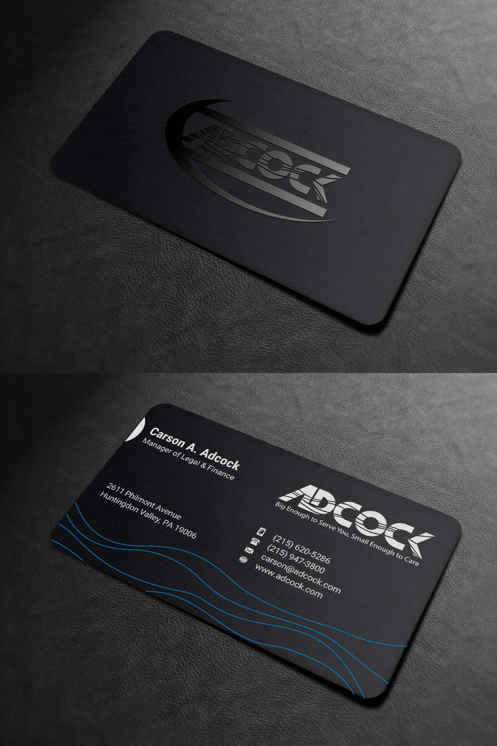 Business Card Design by INDIAN_Ashok for W.W. Adcock, Inc. | Design #19395926