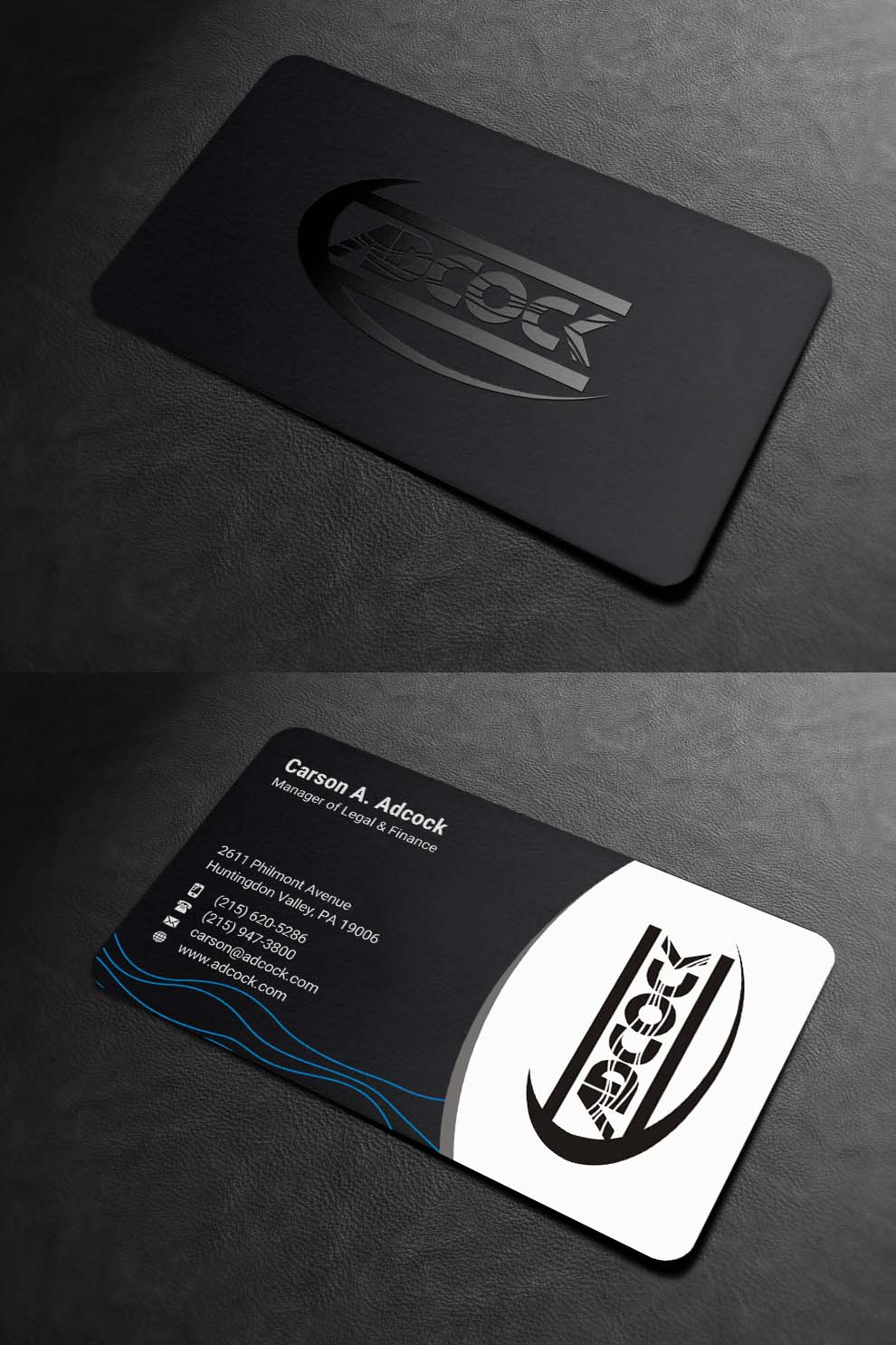 Business Card Design by INDIAN_Ashok for W.W. Adcock, Inc. | Design #19395927