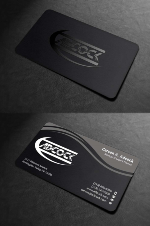 Business Card Design by INDIAN_Ashok for W.W. Adcock, Inc. | Design: #19395928