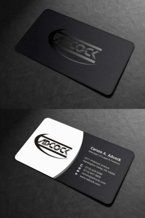 Business Card Design by INDIAN_Ashok for W.W. Adcock, Inc. | Design: #19395929