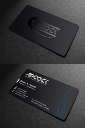 Business Card Design by INDIAN_Ashok for W.W. Adcock, Inc. | Design: #19395930