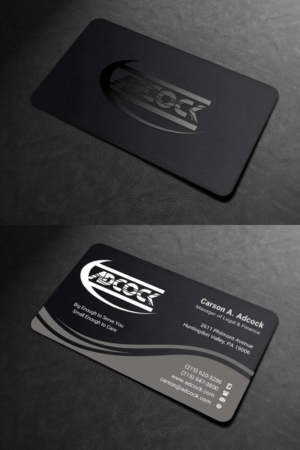 Business Card Design by INDIAN_Ashok for W.W. Adcock, Inc. | Design: #19395931