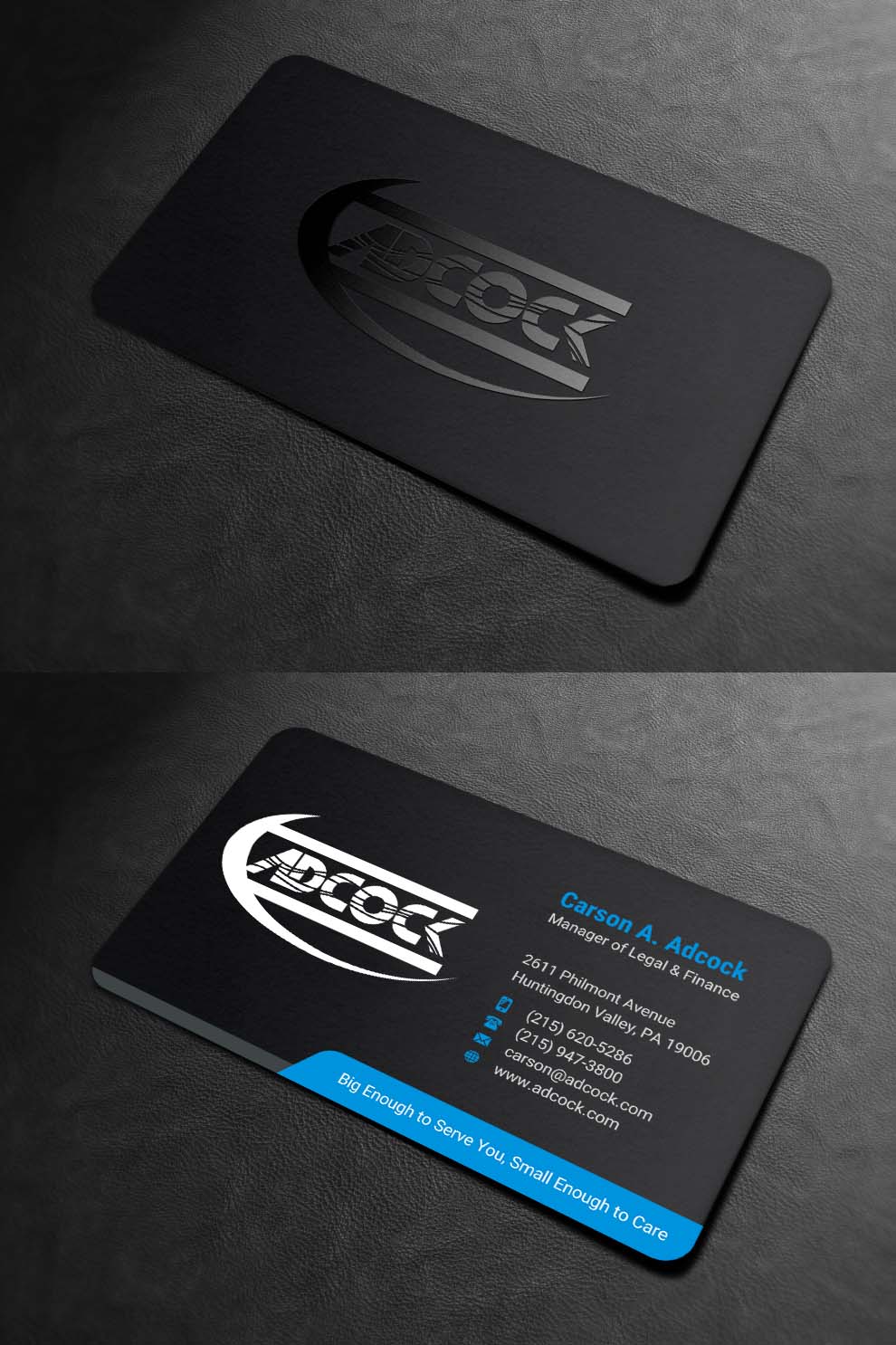 Business Card Design by INDIAN_Ashok for W.W. Adcock, Inc. | Design #19395933