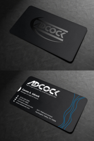 Business Card Design by INDIAN_Ashok for W.W. Adcock, Inc. | Design: #19401691