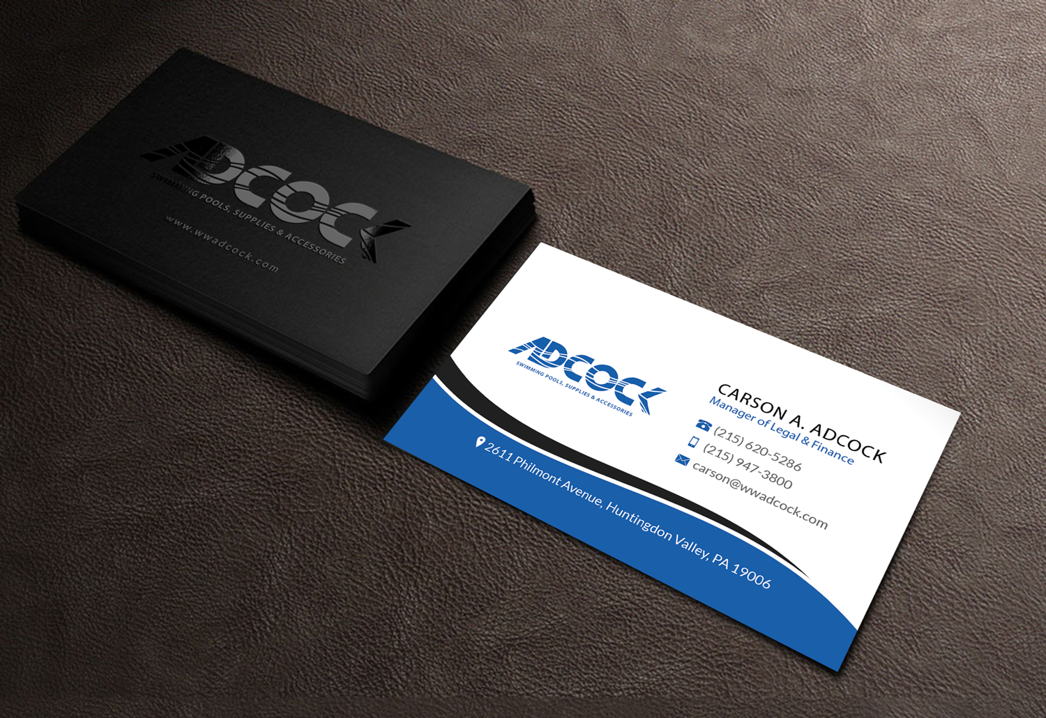 Business Card Design by Riz' for W.W. Adcock, Inc. | Design #19449380