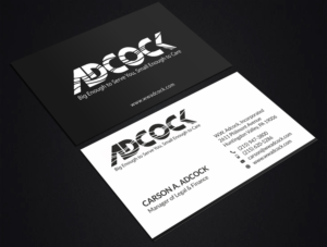Business Card Design by SKYdesign for W.W. Adcock, Inc. | Design: #19408351
