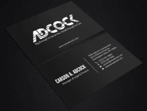 Business Card Design by SKYdesign for W.W. Adcock, Inc. | Design: #19408356