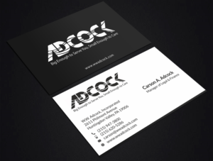 Business Card Design by SKYdesign for W.W. Adcock, Inc. | Design: #19408359