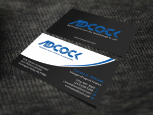 Visitenkarten-Design von SKYdesign für W.W. Adcock, Inc. | Design: #19430937