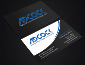 Business Card Design by SKYdesign for W.W. Adcock, Inc. | Design: #19449391
