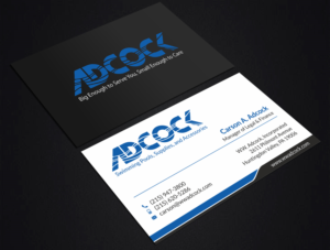 Business Card Design by SKYdesign for W.W. Adcock, Inc. | Design: #19461222