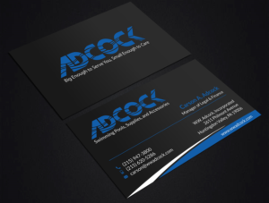 Business Card Design by SKYdesign for W.W. Adcock, Inc. | Design: #19461224