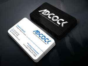 Business Card Design by JK18 for W.W. Adcock, Inc. | Design: #19459040