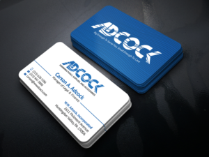 Business Card Design by JK18 for W.W. Adcock, Inc. | Design: #19468816