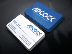 Business Card Design by JK18 for W.W. Adcock, Inc. | Design: #19487948