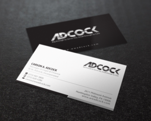 Business Card Design by Brand aid for W.W. Adcock, Inc. | Design: #19405556