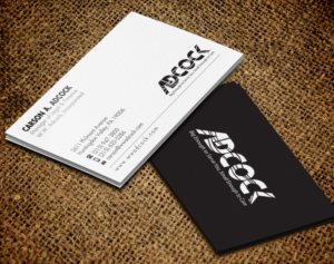 Business Card Design by Brand aid for W.W. Adcock, Inc. | Design: #19405564