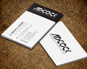 Business Card Design by Brand aid for W.W. Adcock, Inc. | Design: #19405572