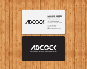 Visitenkarten-Design von chandrayaan.creative für W.W. Adcock, Inc. | Design: #19409002