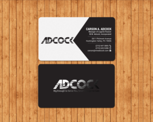 Visitenkarten-Design von chandrayaan.creative für W.W. Adcock, Inc. | Design: #19409008