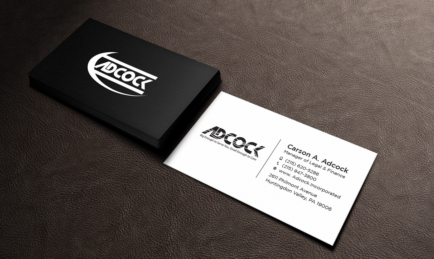 Business Card Design by Tripti Ranjan Gain for W.W. Adcock, Inc. | Design #19393455