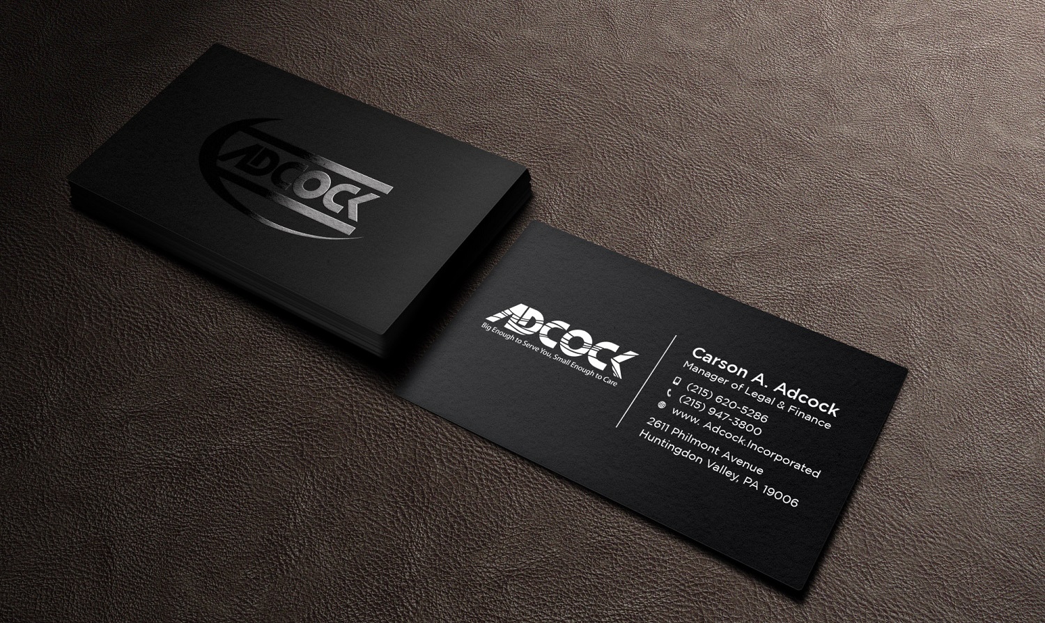 Business Card Design by Tripti Ranjan Gain for W.W. Adcock, Inc. | Design #19393460