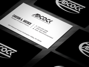 Business Card Design by Tripti Ranjan Gain for W.W. Adcock, Inc. | Design: #19393497