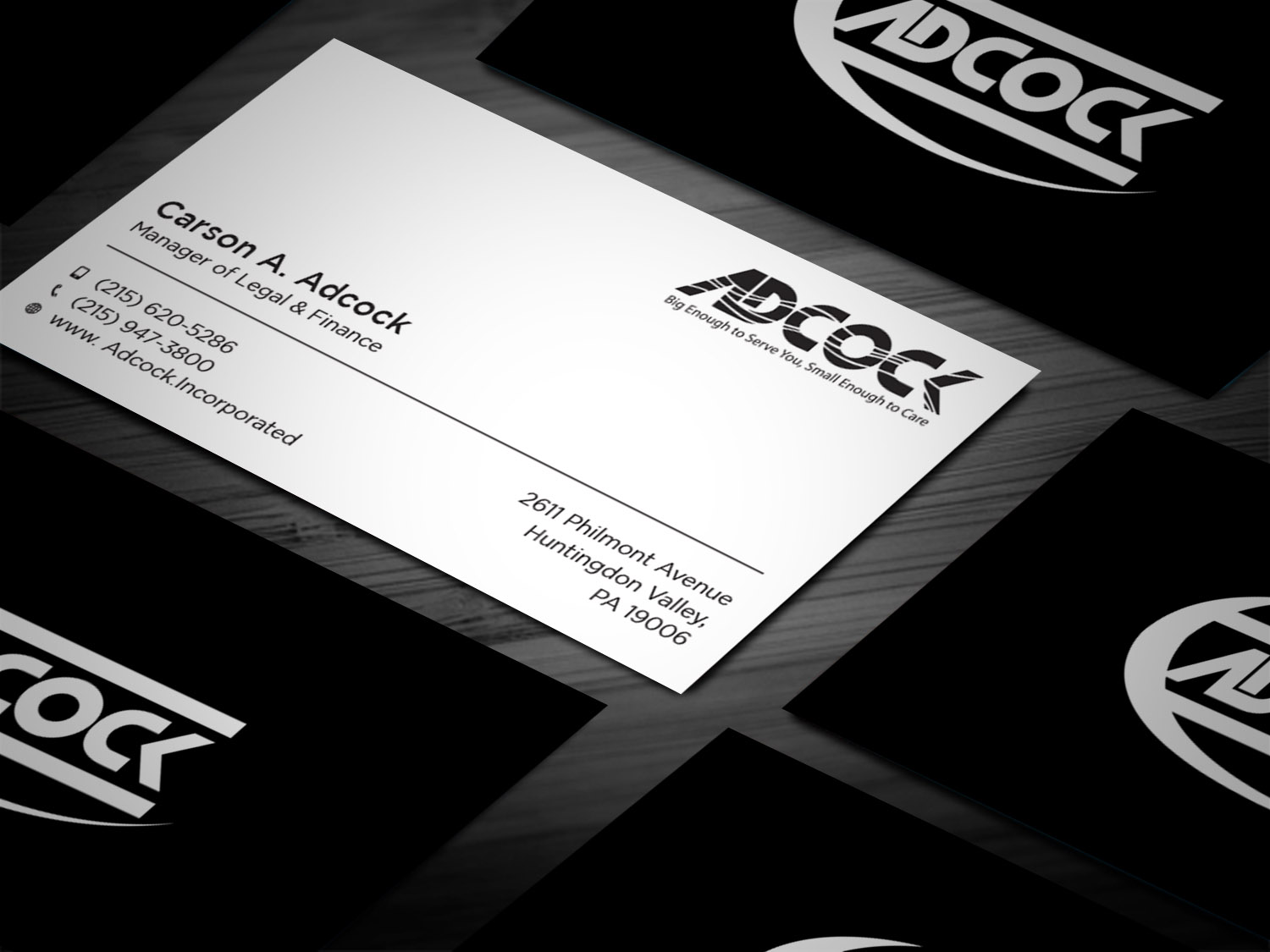 Business Card Design by Tripti Ranjan Gain for W.W. Adcock, Inc. | Design #19393499