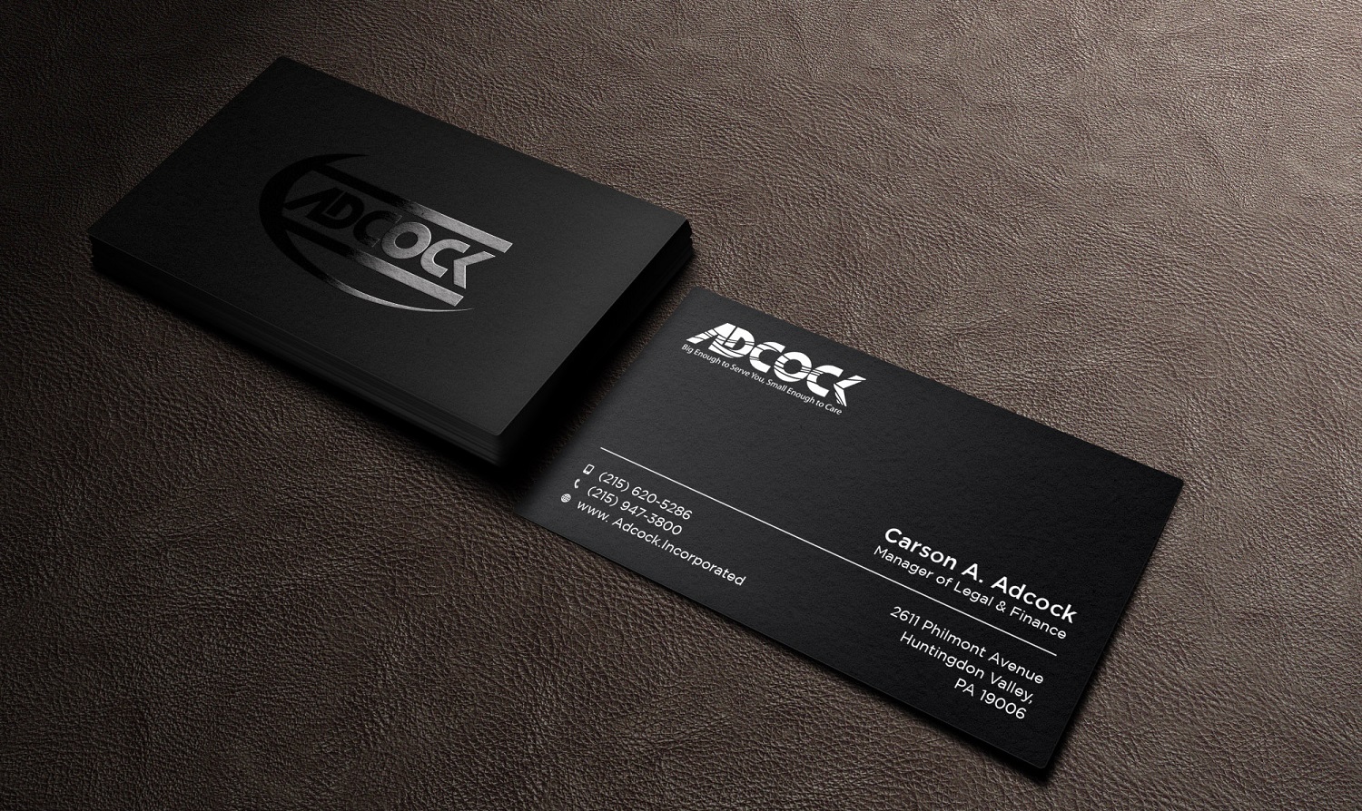 Business Card Design by Tripti Ranjan Gain for W.W. Adcock, Inc. | Design #19393500