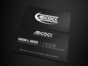 Business Card Design by Tripti Ranjan Gain for W.W. Adcock, Inc. | Design: #19396701