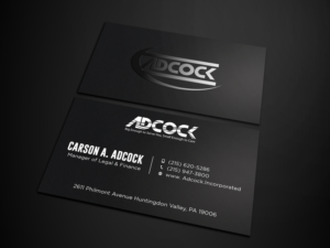 Business Card Design by Tripti Ranjan Gain for W.W. Adcock, Inc. | Design: #19396702