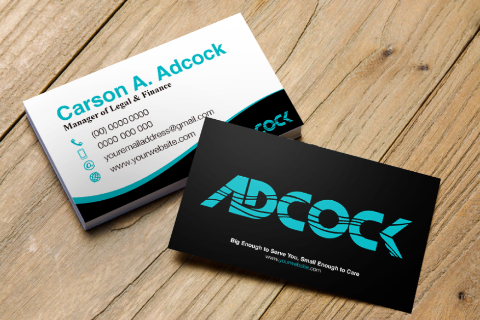 Business Card Design by patulotjessie for W.W. Adcock, Inc. | Design #19403661