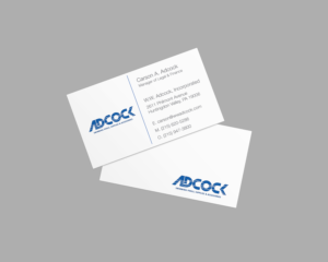 Diseño de Tarjeta de Presentación por Manaa Design para W.W. Adcock, Inc. | Diseño #19495027