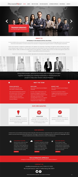 Web Design by pb for this project | Design: #2884962