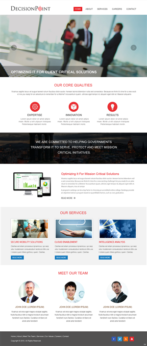 Web Design by pb for this project | Design: #2884968