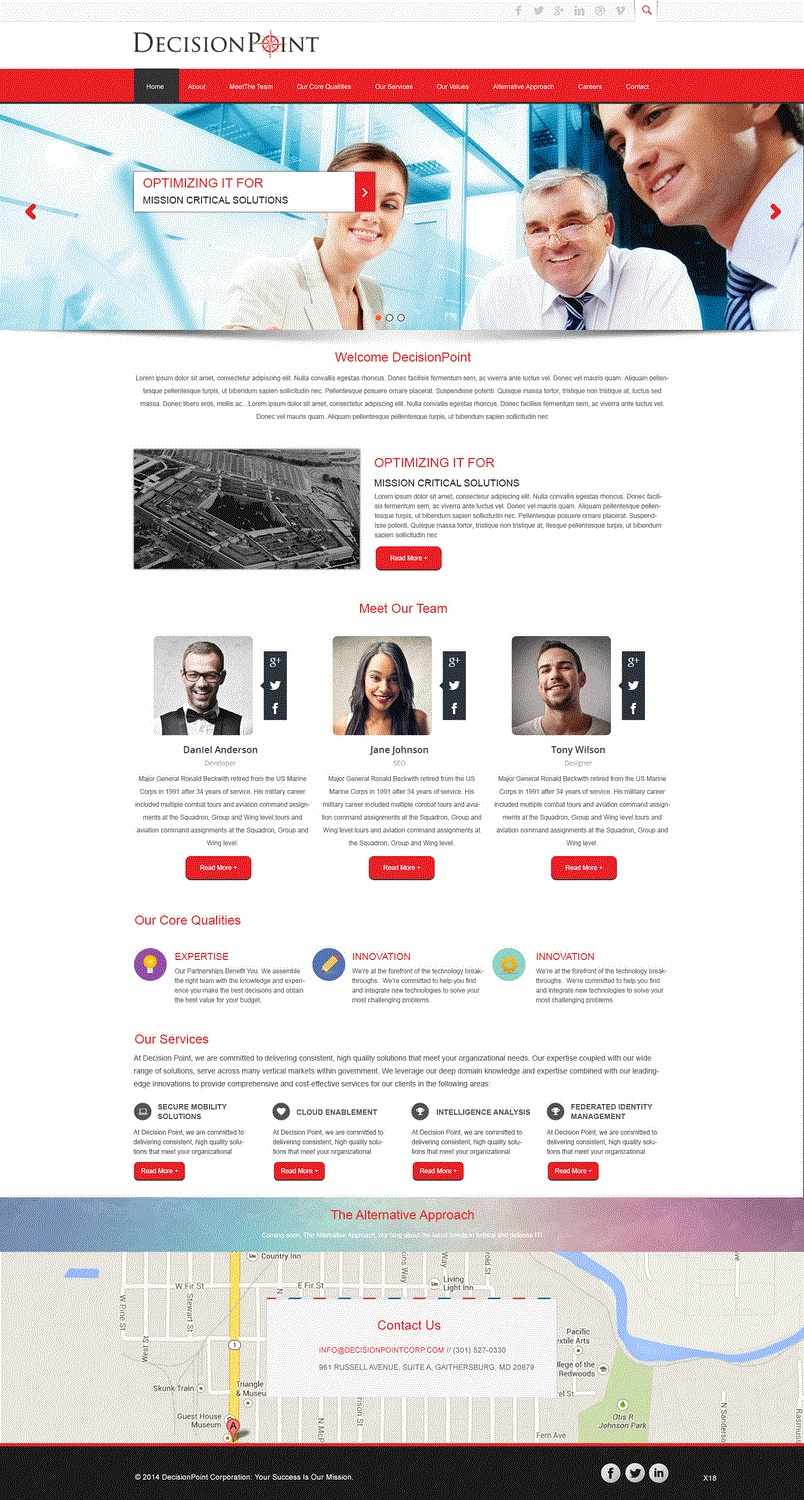 Web Design by pb for this project | Design #2892617