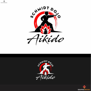 Schmidt Dojo Aikido (or Aikido Schmidt Dojo) | Logo Design by Graphic Bricks
