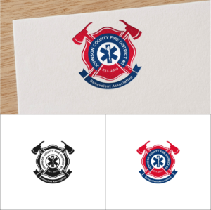 Johnson County Fire District #2 Benevolent Association or JCFD2 Benevolent Association | Logo Design by Joenet Jayawarna