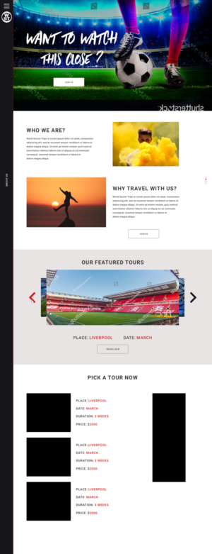 Web Design by Kemo M. for this project | Design #19403485