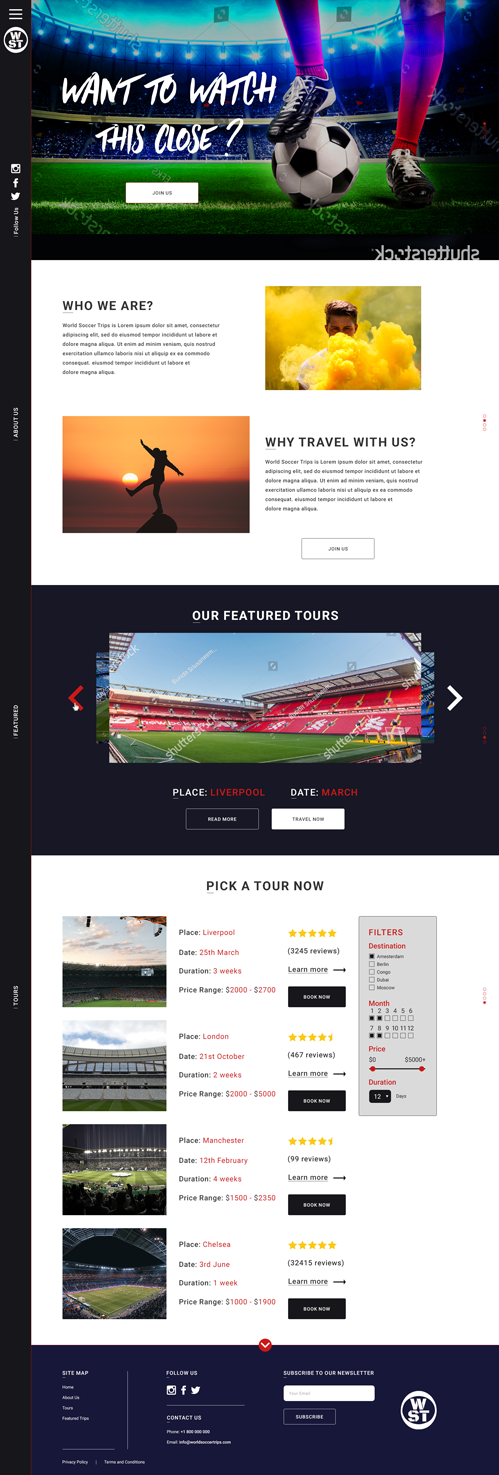 Web Design by Kemo M. for this project | Design #19403628