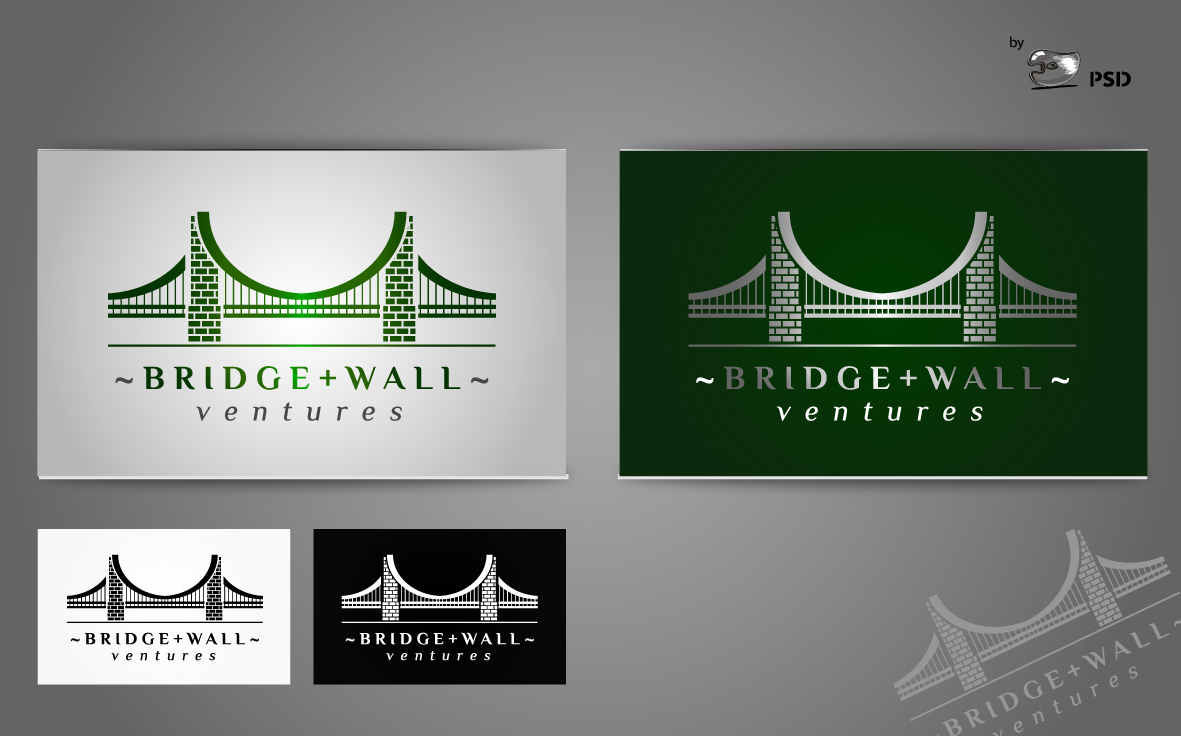 Logo Design by byPSD for Bridgewall Ventures | Design #2897108