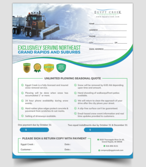Quotation (Proposal) Form | Flyer-Design von SAI DESIGNS