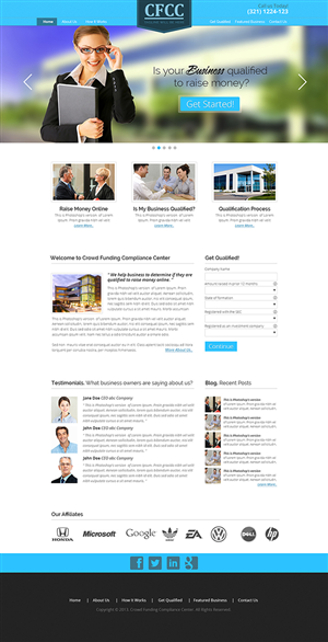 Web Design by donaldsamson for this project | Design: #2897963