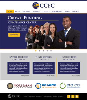 crowd funding compliance center | Web Design by wolf