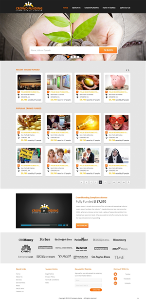 Web Design by pb for this project | Design: #2892597