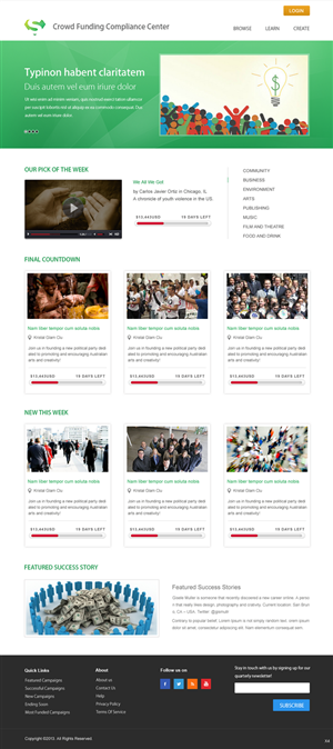 Web Design par pb pour ce projet | Design : #2897837