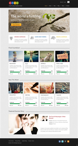 Web Design par pb pour ce projet | Design : #2897840