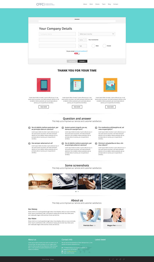 Web Design by NessDesign for this project | Design #2896896