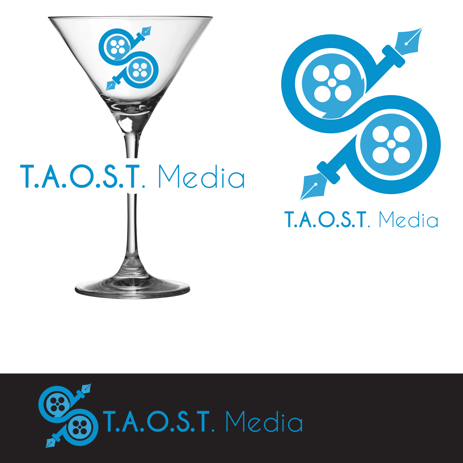 Logo Design by DH PROJECT for T.A.O.S.T. Media, Corp. | Design #19439070